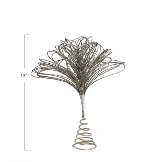 Hello Honey&reg; 15" Gunmetal Bead Tree Topper {4}