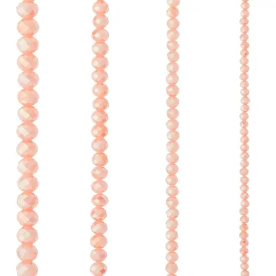 Champagne Faceted Glass Rondelle Beads by Bead Landing&trade; {1}