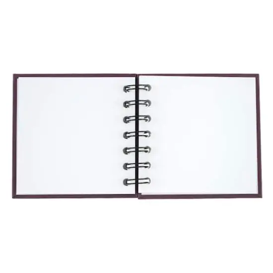 4" x 4" Spiral Bound Scrapbook Albums, 3ct. by Recollections&trade; Purple {3}