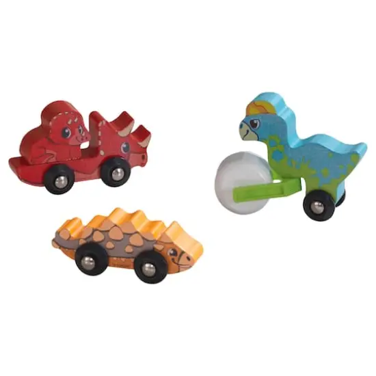 KidKraft Adventure Tracks&trade; Dino World Prehistoric Pals: Rollers {1}