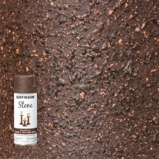 Rust-Oleum&reg; Stone Spray Paint Mineral Brown {3}