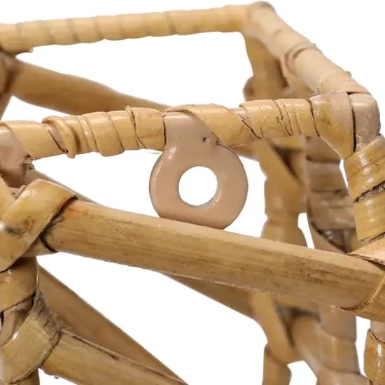 Hello Honey&reg; Natural Mesa Woven Cane Wall Pocket {5}