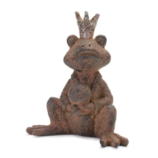 Royal Sitting Frog Figurine Set {4}