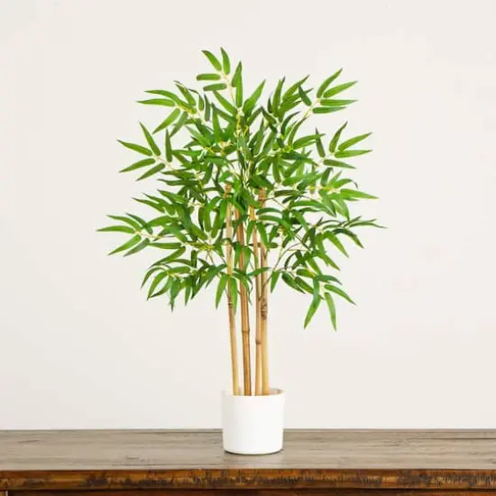 30in. Artificial Bamboo Tree {8}