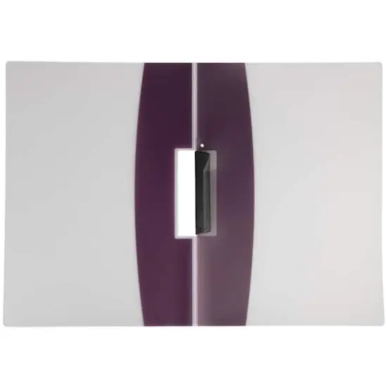 JAM Paper 9" x 12" Purple Plastic Report Cover with Swing Lock Clip, 20ct. {4}