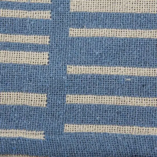 DII&reg; Stonewash Blue Urban Jacquard Throw {3}