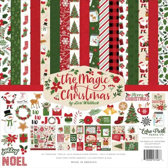 Echo Park The Magic Of Christmas Collection Kit, 12" x 12" {1}