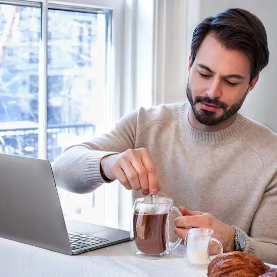 JoyJolt&reg; Caleo Double Wall Espresso Glasses, 4ct. {3}