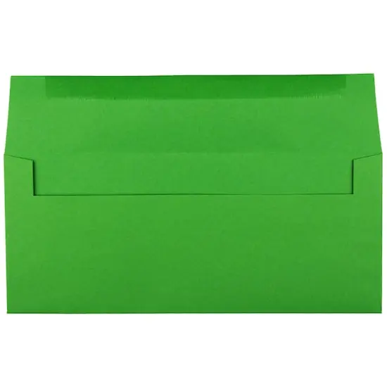 JAM Paper#10 Business Bright Hue Recycled Envelopes, 50ct. Christmas Green {4}