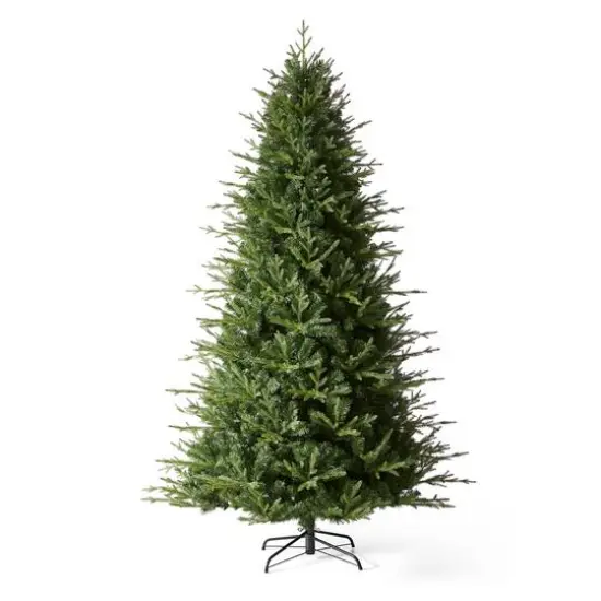 7.5ft. Unlit Green Slim Fir Artificial Christmas Tree {1}