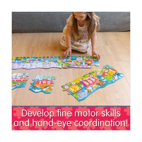 Puzzle Doubles! - ABC & 123 Trains: 60 Pcs {9}