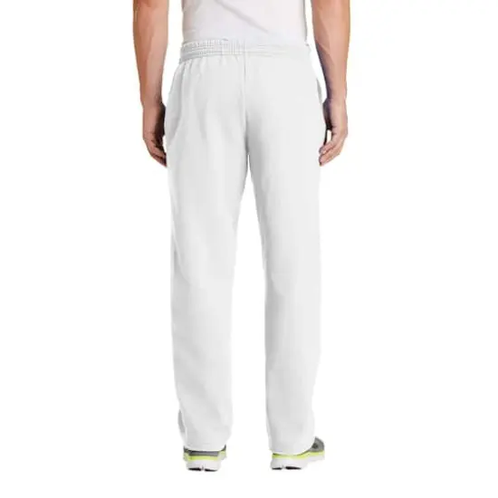 Port & Company&reg; Core Fleece Sweatpant with Pockets White {4}