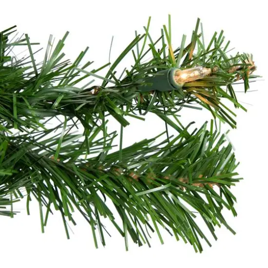 18" Pre-Lit Blackwater Fir Artificial Christmas Tree, Clear Lights {6}