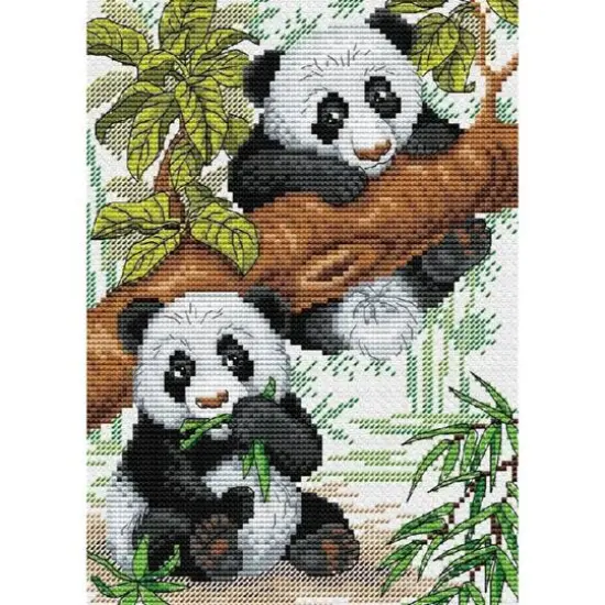 MP Studia Pandas Cross Stitch Kit {1}