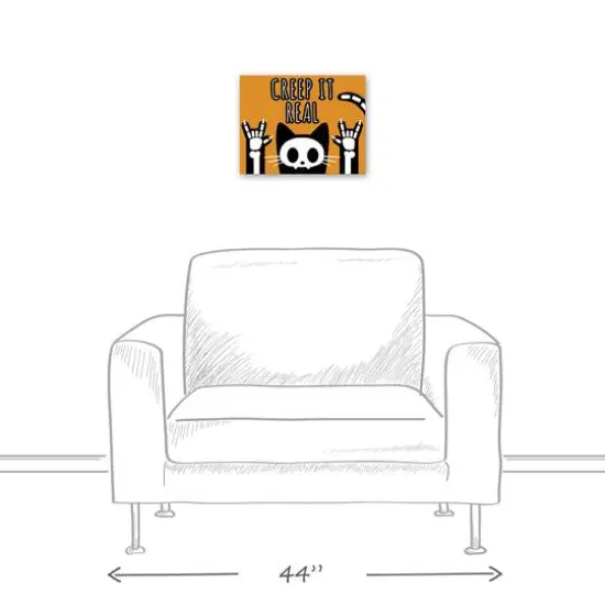 Creep it Real Canvas Wall Art {6}