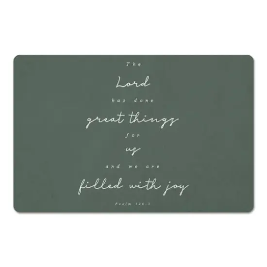 Filled With Joy 18" x 27" Floor Mat {1}
