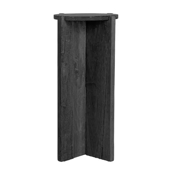 Hello Honey&reg; Paulownia Wood Table Black {3}
