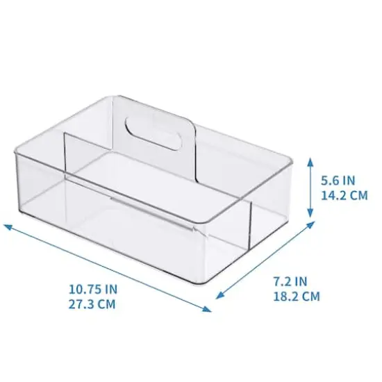 Clear Storage Caddy with Handle by Simply Tidy&trade; {6}