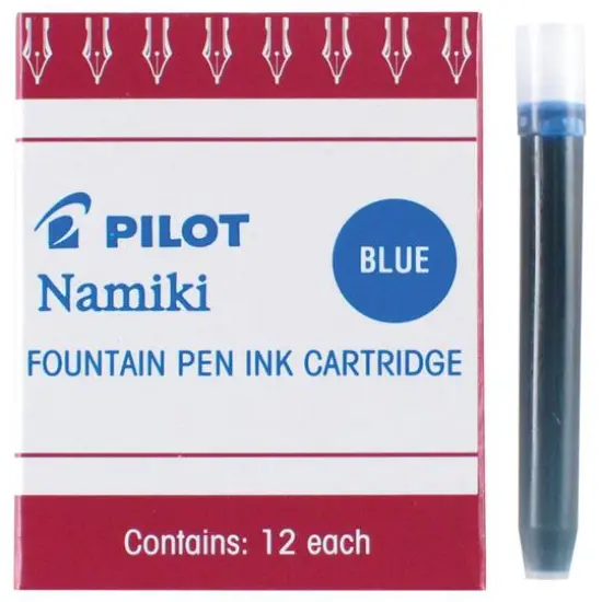 Pilot&reg; Namiki&reg; Blue Ink Cartridges, 12ct. {1}