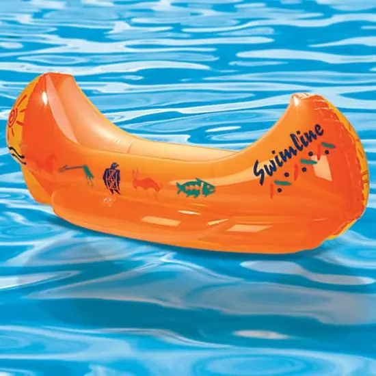 Swimline 4ft. Inflatable Canoe Swimming Pool Float {5}