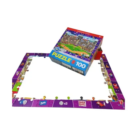 Spot & Find Puzzle Game - Baseball: 100 Pcs {6}