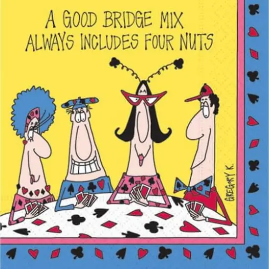 JAM Paper Includes Four Nuts Cocktail Napkins, 40ct. {1}