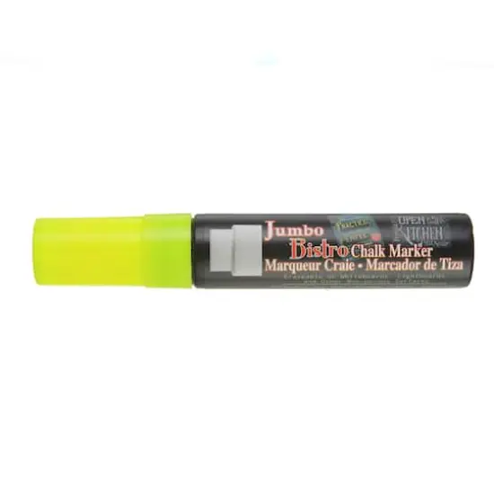 Marvy&reg; Uchida Bistro Jumbo Tip Chalk Marker Fluorescent Yellow {1}
