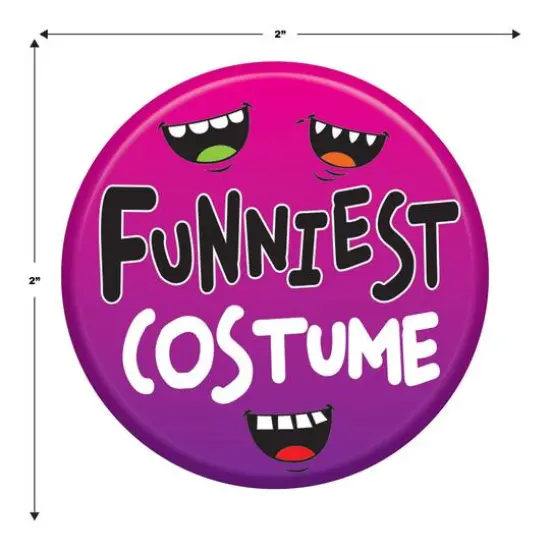 Beistle Halloween Costume Buttons {6}