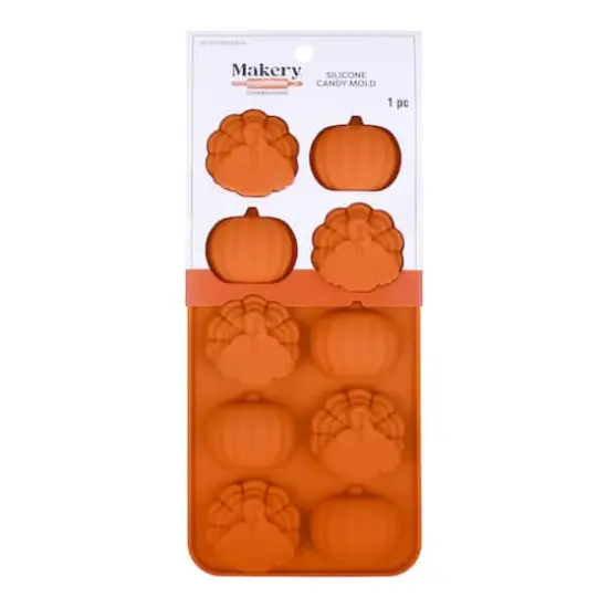 Turkeys & Pumpkins Silicone Candy Mold by Makery&trade; {5}