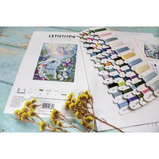 Letistitch Summer Splendor Counted Cross Stitch Kit {5}