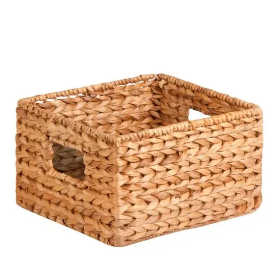Honey Can Do Natural Woven Hyacinth Nested Storage Basket Set, 3ct. {5}