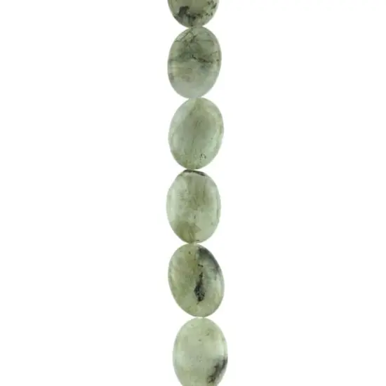 Green Labradorite Oval Beads, 18mm by Bead Landing&trade; {1}