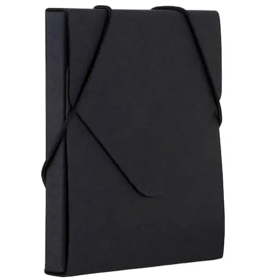 JAM Paper Black Kraft CD Size Portfolio {3}