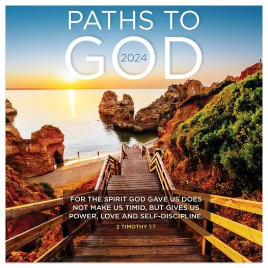 TF Publishing 2024 Paths to God Mini Calendar {1}