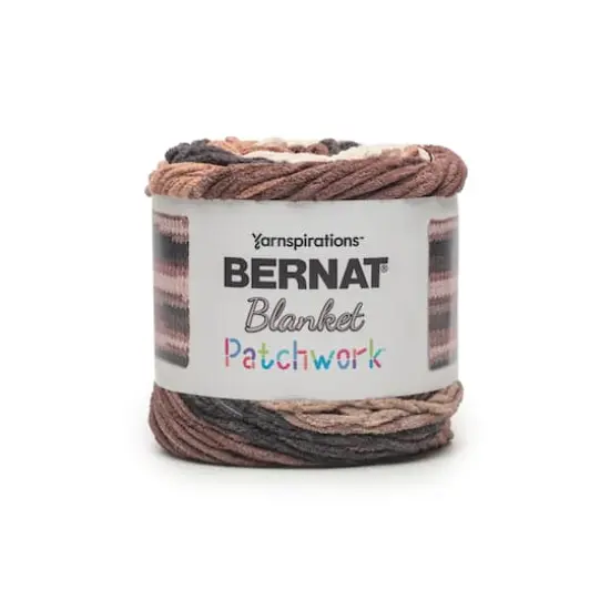 Bernat&reg; Blanket Patchwork Yarn Coffee Bar {1}