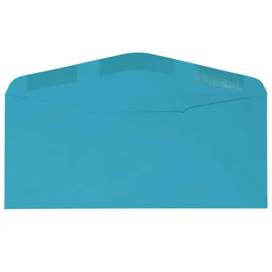 JAM Paper #9 Business Recycled Envelopes, 50ct. Blue {4}