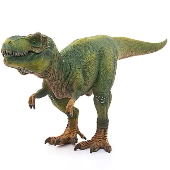 schleich&reg; Dinosaurs 11" Green Tyrannosaurus Rex Action Figure {5}