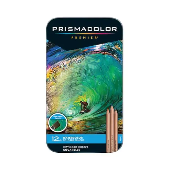 Prismacolor&reg; Premier&reg; 12 Color Watercolor Pencil Set {1}