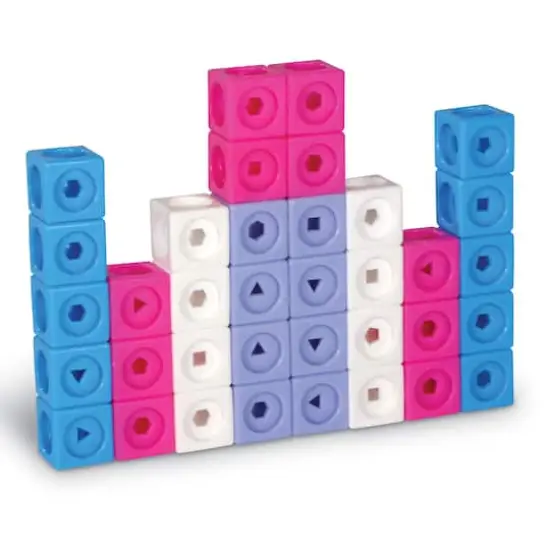 Learning Resources Mathlink Cubes Kindergarten Math Activity Set: Fantasticals! {3}