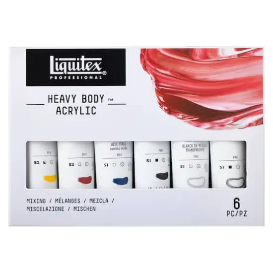 Liquitex&reg; Professional Heavy Body 6 Color Mixing Set  {1}
