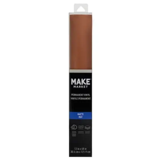 Solid Permanent Vinyl by Make Market&reg; Matte Copper {3}