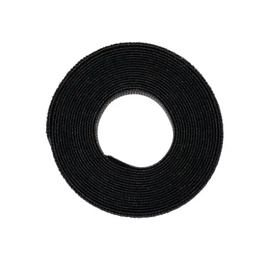 VELCRO&reg; Brand ONE-WRAP&reg; Black Roll, 12ft. {4}