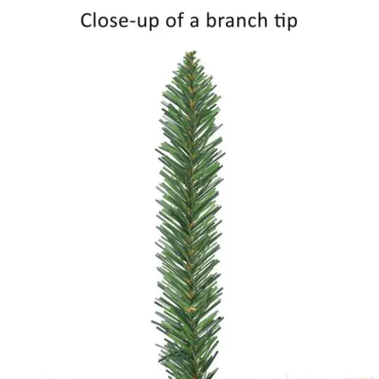 7ft. Unlit Carson Artificial Pine Christmas Tree {6}