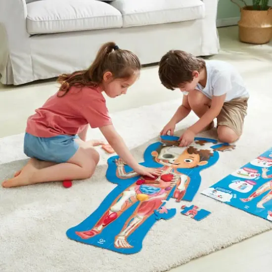 Hape Human Body Oversize Educational Puzzle {3}