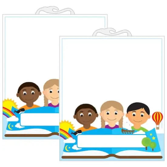 Ashley Productions Multicultural File Buddy&trade; Storage Bag, 2 Packs of 6 {1}