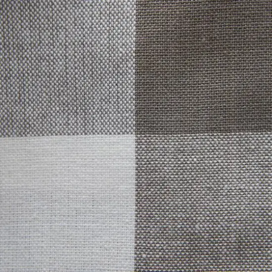 DII&reg; Gray & White Reversible Gingham & Buffalo Check Placemat Set, 4ct. {4}