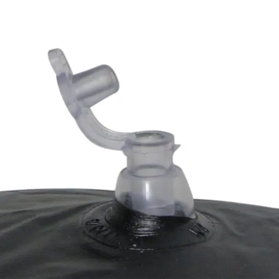 Swim Central 51" Yellow & Black Shark Inflatable Wet-Ski Pool Squirter with Gripped Handles {4}