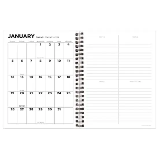 TF Publishing 2025 Medium The Beatles Weekly Monthly Spiral Planner {3}