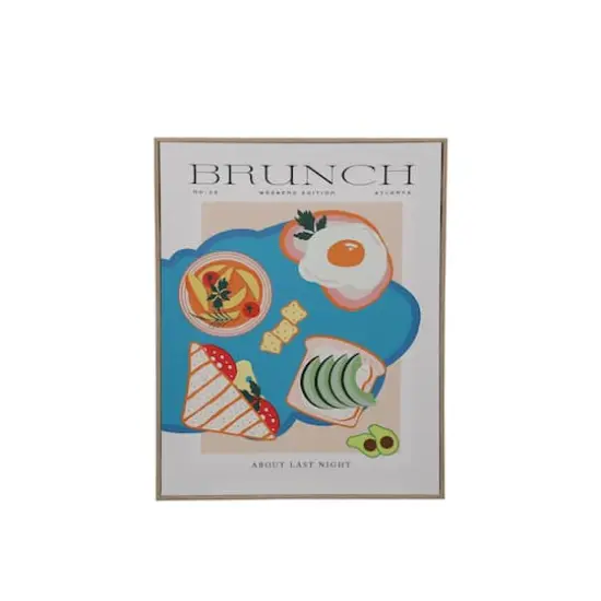 Brunch Canvas Wall D&eacute;cor by Ashland&reg; {1}