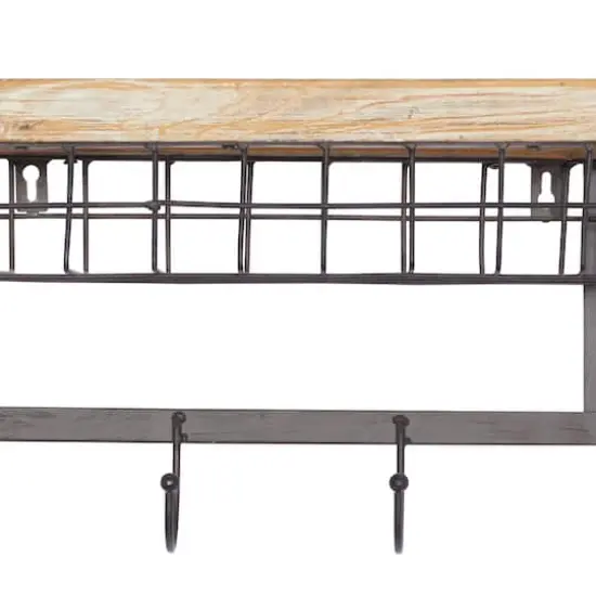 Brown Metal Farmhouse Wall Hook {5}